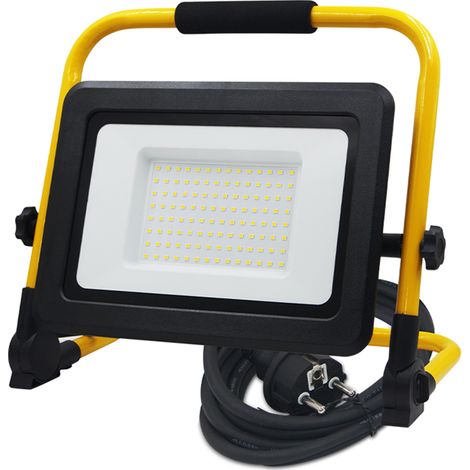 Projecteur LED portatif sur pied 100W 8500lm IP65 (1/3)