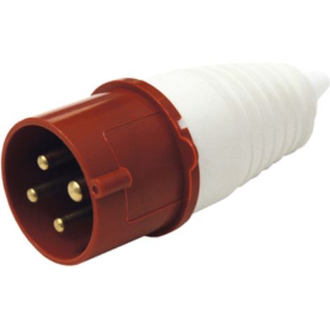 SPINA INDUSTRIALE 16A 3P+T 380V IP44                 FIG.2- ELECTRALINE 3PMARK- 10,0 pz
