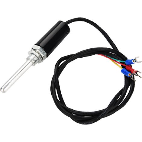 Sonde de capteur de thermocouple de température de type PT100 avec câble en acier inoxydable (50 mm)
