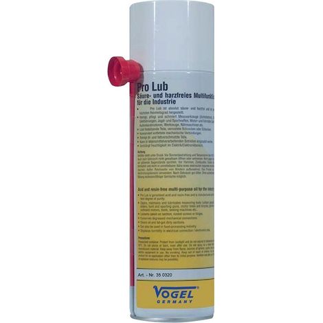Aerosol para el cuidado instrumentos de medida 500ml. VOGEL 350320
