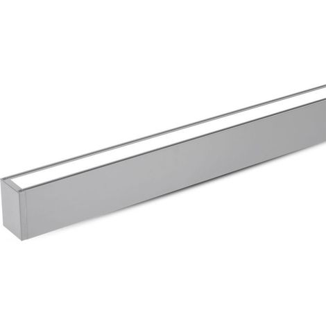 V-TAC PRO VT-7-43-S Plafoniera led linear light a sospensione samsung chip smd 40W 3510LM 120° 4000K alluminio silver raccordabile - sku 21384 (1/5)