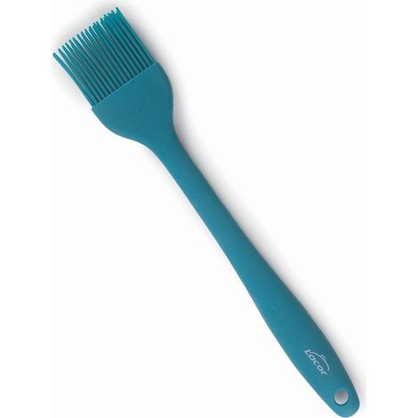 Brosse de cuisine océanique, Brosse en silicone, Ustensiles de cuisine, Poignée ergonomique, Antiadhésif, Résistant aux hautes températures, Lave-vaisselle, Longueur 27,5 cm (1/5)