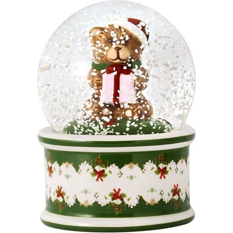 VILLEROY ET BOCH - CHRISTMAS TOYSBOULE NEIGE PM OURSN