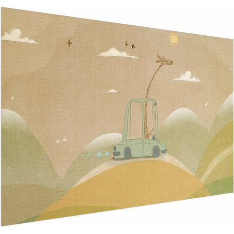 Póster - Jirafa viajera (1/4)