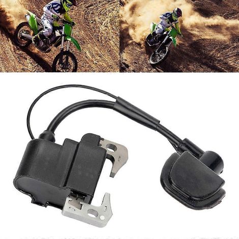 Bobine d'allumage pour motos 47cc et 49cc 2 temps, quads, pocket bikes, dirt bikes et motocross (1/4)