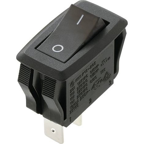 Interrupteur à bascule TRU COMPONENTS TC-R13-205A3-01 1588067 250 V/AC 16 A 1 x Off/On à accrochage