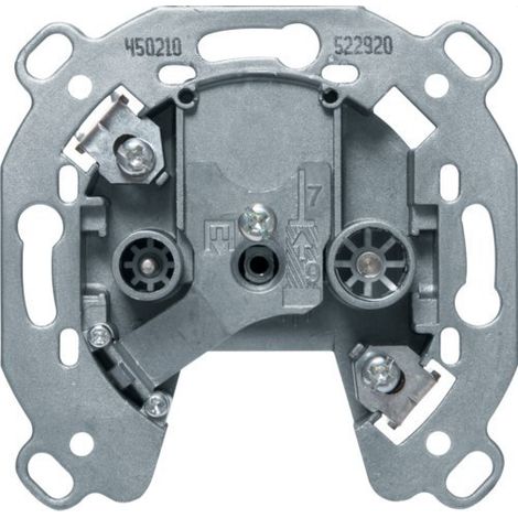 BERKER  Presa TV 2 prese TV-R indipendenti derivazione singola 450210