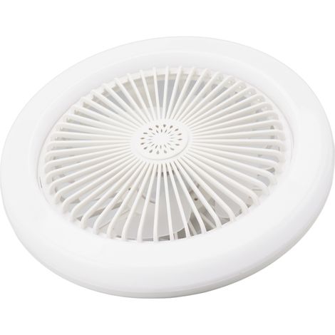 Eosnow 30W Deckenlüfter Licht 9,8 -Zoll -Einstellungswinkel Fernbedienungsaroma 3 Geschwindigkeit Farbtemperatur E27 86-265V (1/5)