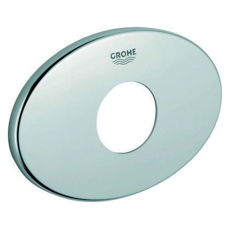 Rosace Grohe chromé (1/4)
