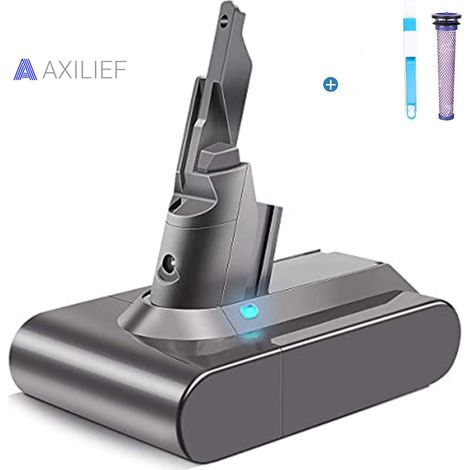 Axilief – Batterie lithium-ion 5000mAh 21.6V pour Dyson V7 – Autonomie prolongée – Compatible avec modèles V7 Animal, Trigger, Motorhead (1/3)