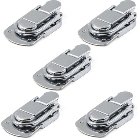 Fermetures levier - Loquets bascule inox - Coffret tiroir - Lot 5 (1/5)