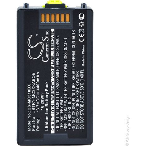 NX - Batterie lecteur codes barres 3.7V 4400mAh - 82-127912-01BTRY-MC3XKABOE82 (1/4)