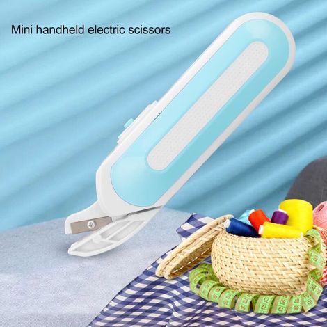 Forbici elettriche senza fili per cucito, taglio di tessuti, lavori manuali e cartone. Utensili da taglio senza fili. (1/4)