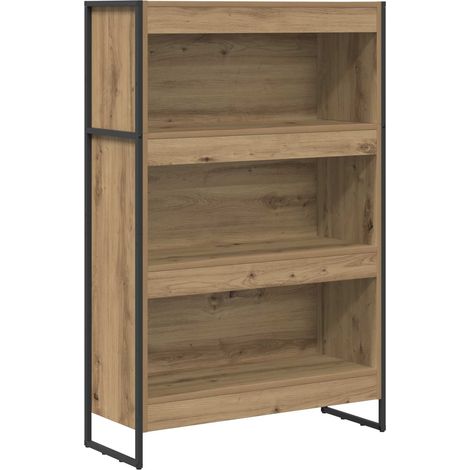 Maison Exclusive - Estantería para libros Roble Artesanal 80 x 30 (1/5)