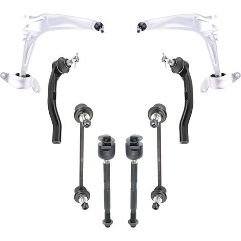 KIT BRACCIO OSCILLANTE 8 PEZZI COMPATIBILE CON HONDA CIVIC VIII Hatchback (FN, FK) 1.8 ( / Kit Sospensione Completo OE/OEM / Bracci Oscillanti + Testine Sterzo / Sostituzione Diretta OEM