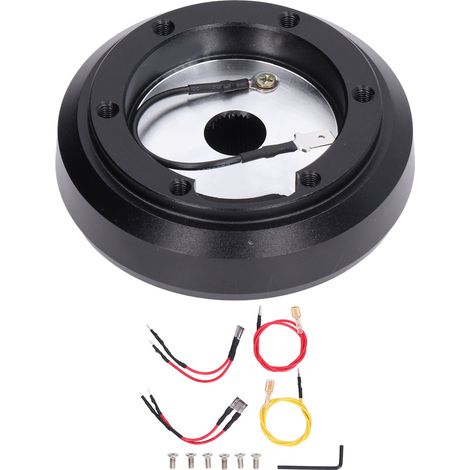 Moyeu court de déconnexion rapide pour volant Mazda Miata NC RX8 2005-2015, kit adaptateur avec boulons 6 trous, pièce de rechange (1/5)