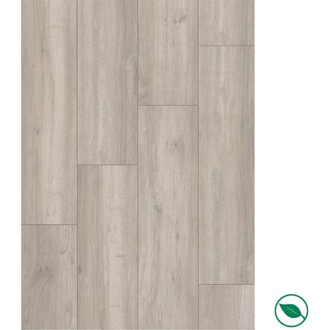 Forestea – Sol stratifié effet parquet 8 mm – 1288 x 195 mm – Classe 32/AC4 – Surface antibactérienne – Pose rapide 1clic 2go pure+