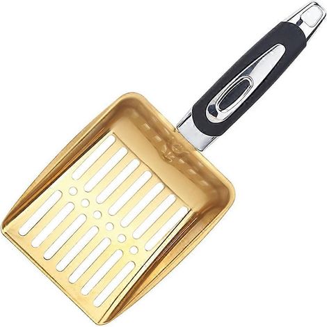 Outil efficace pour retirer les braises de cheminée - Pelle à tamis creuse pour séparer le charbon, adaptée aux foyers à bois, braseros et barbecues. (1/5)