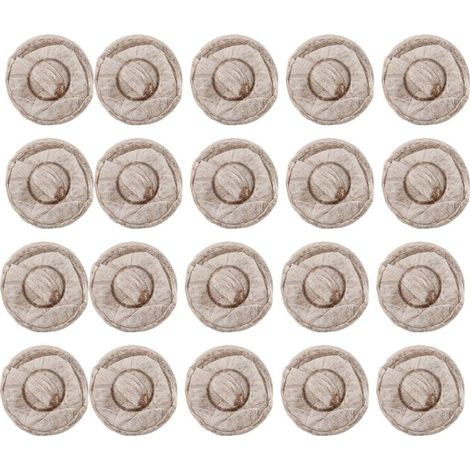 20 pièces 30mm pépinière sol semis bloc de sol jardin fleurs légumes accessoire de plantation (1/5)