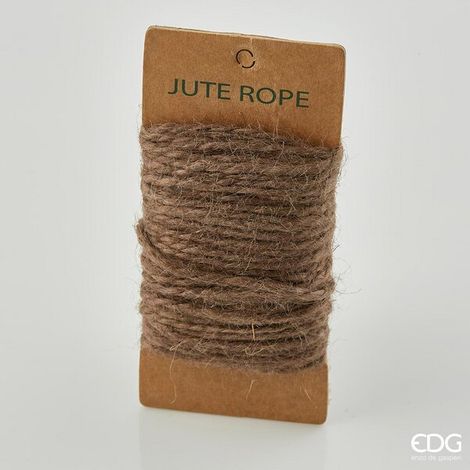 EDG Enzo De Gasperi Spago Iuta D 3 Mm 25 Mt 80 Gr Colore Camel in Matassa