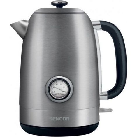 Sencor SWK 1799SS Wasserkocher elektrisch Silber 1,7L (1/3)