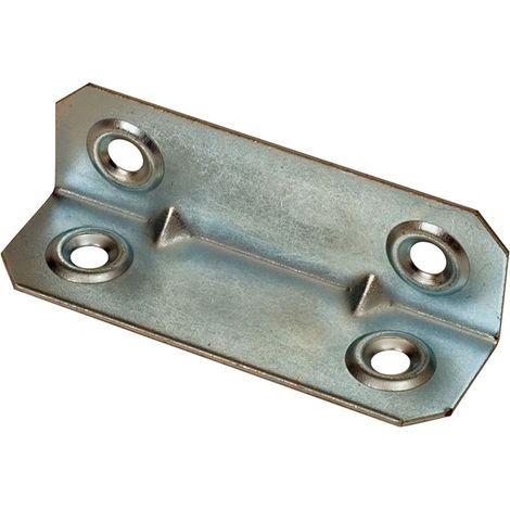 Angolo di rinforzo An07 zincato 21 x 21 x 67 mm