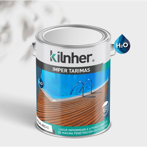 Lasur Impermeable Tarimas - Nogal Oscuro (4L)