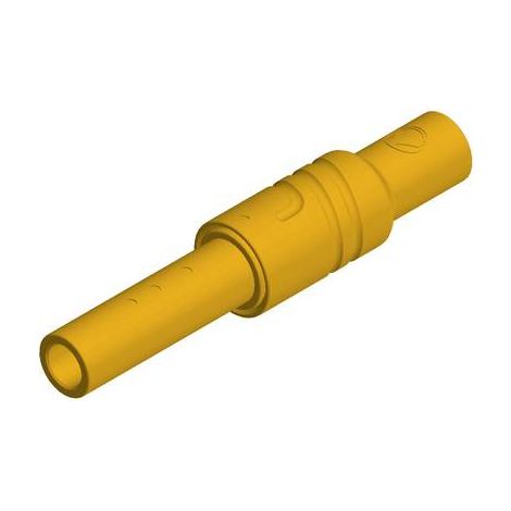 FICHE BANANE FEMELLE DE SÉCURITÉ Ø DE LA BROCHE: 4 MM SKS HIRSCHMANN KUN S 934096103 JAUNE 1 PC(S) (1/2)