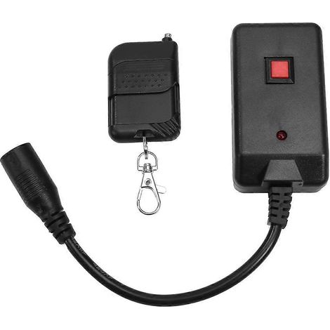 Récepteur de télécommande sans fil portable 3 broches AC 90-240V pour détecteur de fumée B-- (1/5)