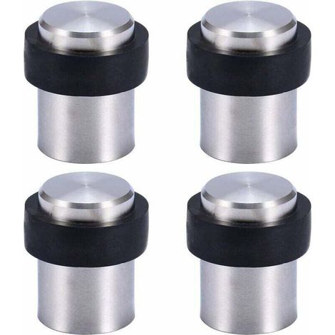 4,6 cm Edelstahl-Türstopper, Türstopper, Türblocker (4er-Pack) (1/4)
