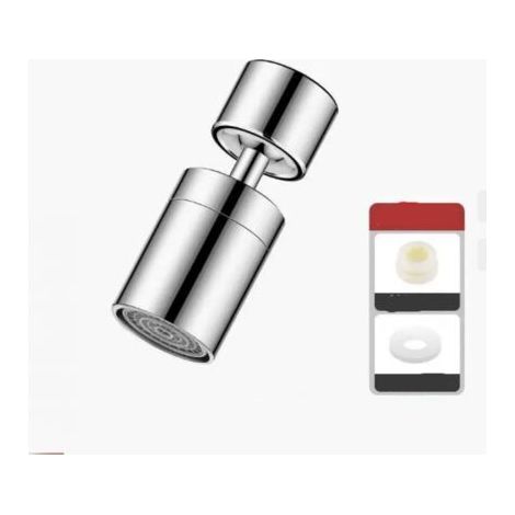 Faucet Spout, Kitchen Faucet Spout, 360° Faucet Aerator, Faucet Aerator for Kitchen/Bathroom Faucets M22 or M24 (1/5)