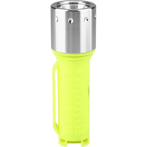 Tragbare, leichte Taschenlampe mit 3 Leuchtmodi zum Tauchen, Schwimmen, Wandern, Camping, Jagen und Angeln (1/5)