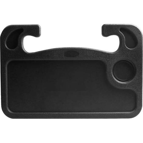 Support de volant de voiture, plateau flottant multifonctionnel, support pour ordinateur portable, porte-gobelet - 42,5 x 28 x 2,2 cm (1/5)
