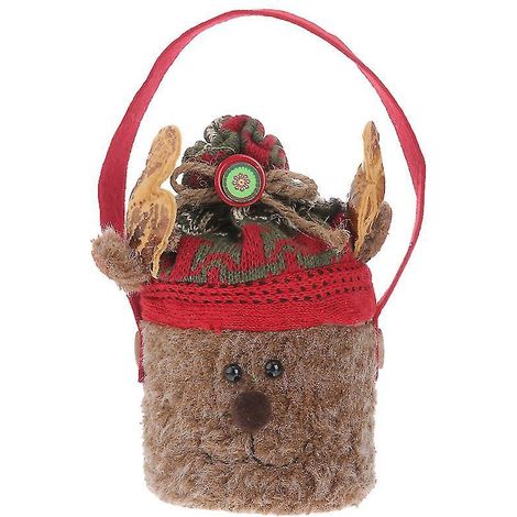 1 boîte ronde cadeau de Noël
