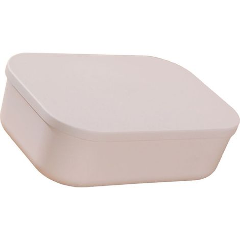 [Boîte de Stockage Plastique] - Boîte Organisatrice de Bureau avec Couvercle, Anti-Poussière, Empilable, pour Cosmétiques et Fournitures, Dimensions 26x8x18cm, 120g, 1 unité (1/5)