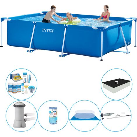 Intex Piscine Tubulaire Rectangulaire - 300x200x75 cm - 6-pièces  S20057 (1/5)