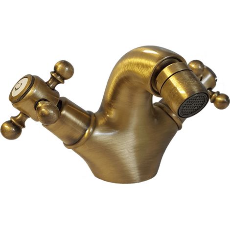 Mélangeur bidet monotrou PAINI Tiffany Vieux Bronze (1/3)
