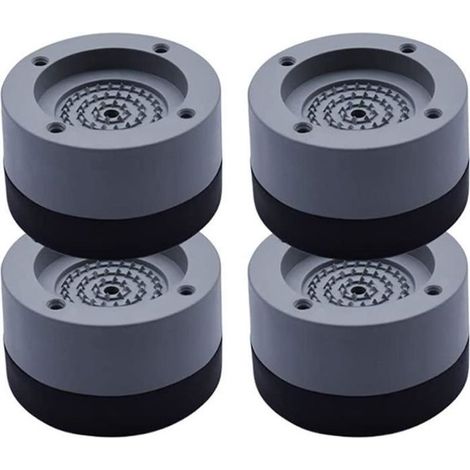 Tapis Anti-vibration - Universel - 4PCS - Diamètre 7cm - Hauteur 4cm - Stabilisateur Machine à Laver-Ywey (1/4)