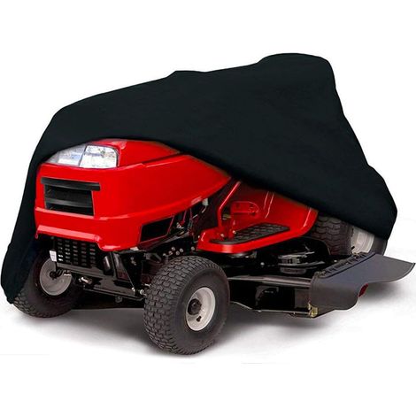 Housse de tondeuse à gazon, housse de tondeuse universelle étanche et résistante, housse de tondeuse à tracteur de protection UV, protection toutes saisons/intempéries (1/5)
