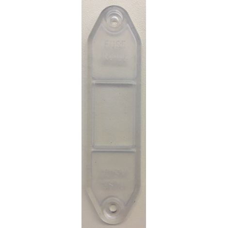 PVC-Abdeckung für Sicherung