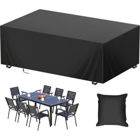 Garden Protective Cover - 180 x 120 x 74 cm - Waterproof & Weather-Resistant - 420D Oxford Fabric