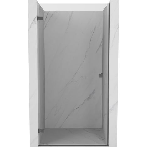 Mexen Lunar-B porta doccia battente sinistra 100 cm, trasparente, canna di fucile - 832-100-000-95-00-L (1/5)