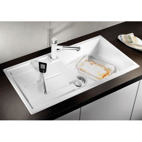 Evier Blanco Metra XL 6S Silgranit - Gris Rocher - Vidage : Automatique