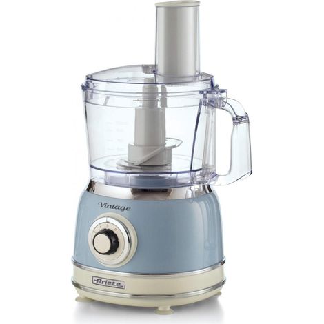 Robot de cocina ariete vintage azul cielo 1000 W acero inoxidable
