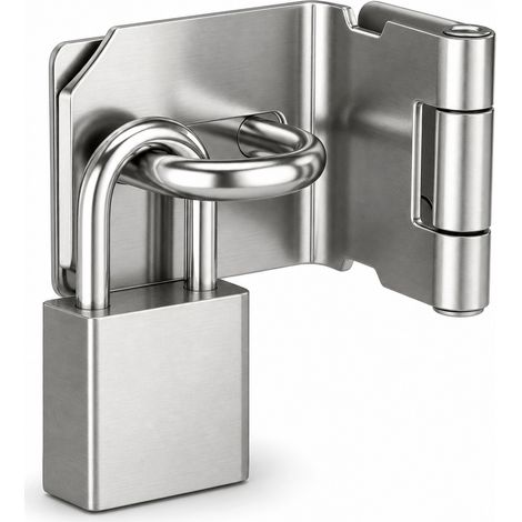 Verrou loquet en Inox 304 Cadenassable pour Porte 8,4 cm (1/5)