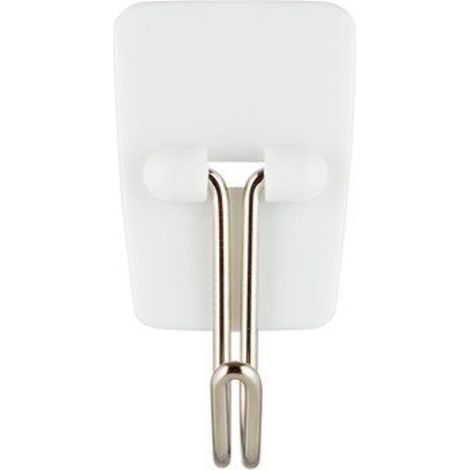 COMMAND HAKEN MIT METALLSPITZE, WEIß, GRÖßE S, SCHWARZ