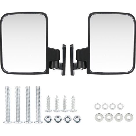 Rétroviseur convexe Club Car, facile à installer, compatible avec Yamaha (1/3)