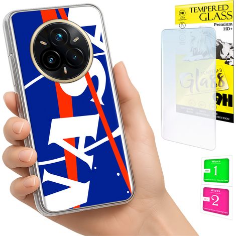 Funda para Realme 14 Pro+ 5G / 14 Pro Plus 5G con cubierta trasera y cristal 9H. (1/5)
