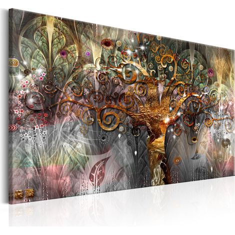 Tableau Imprimé "Gold Tree" 60 x 90 cm (1/2)