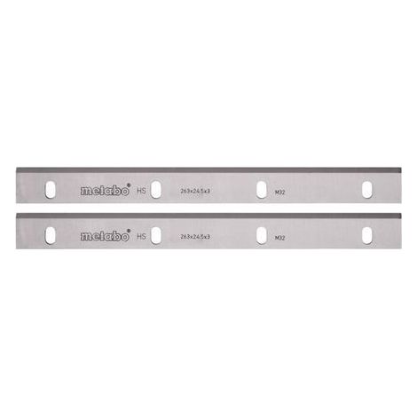 Couteaux à raboter Metabo HSS-18%W 304x25x3mm / 4 fentes HC 300 2 pièces (1/2)